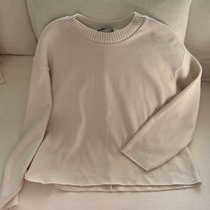NWOT Zara Cream Sweater